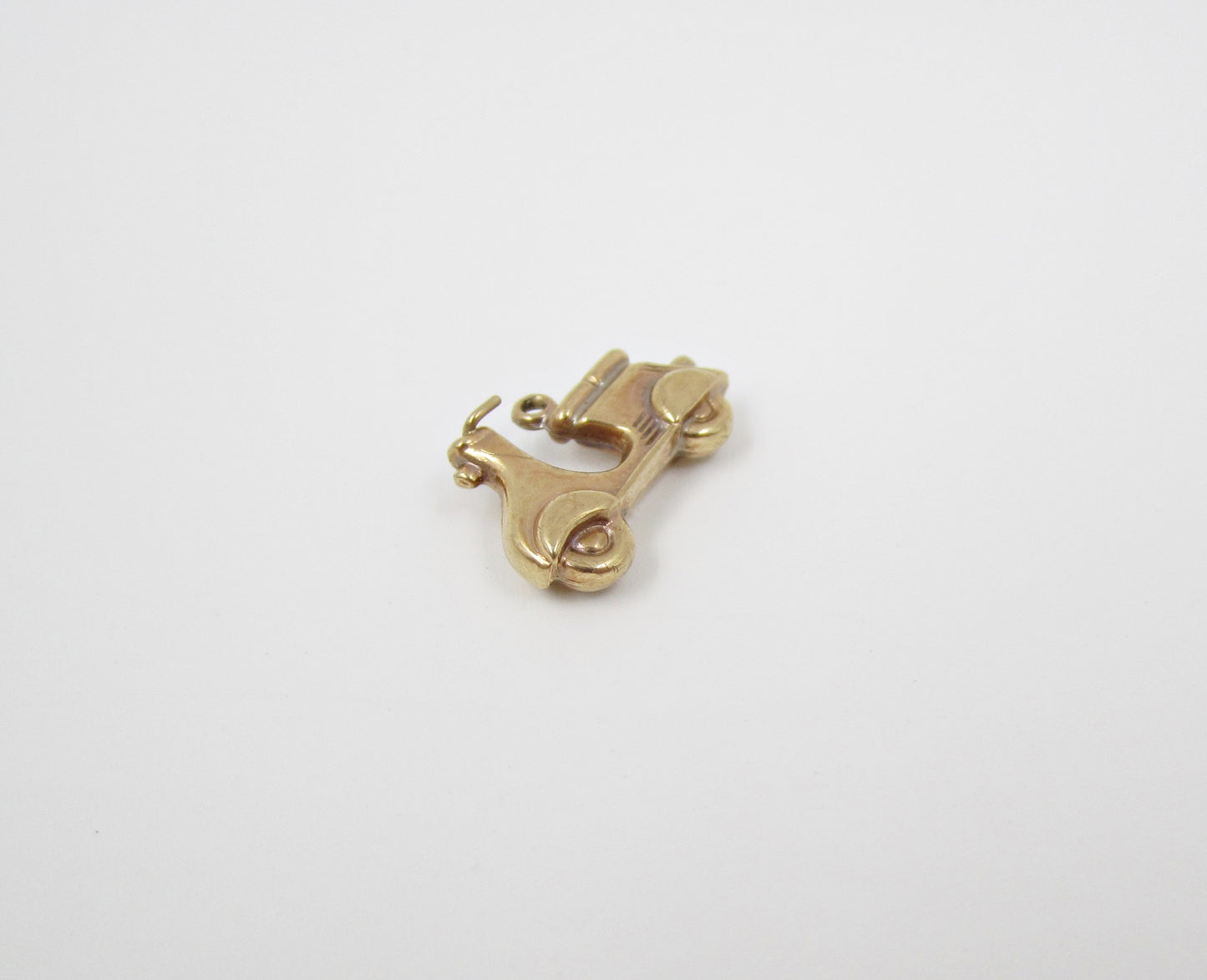 1958 Vespa Scooter Gold Charm